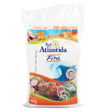 Sal fina, Marca Atlántida, Bolsa 500 g