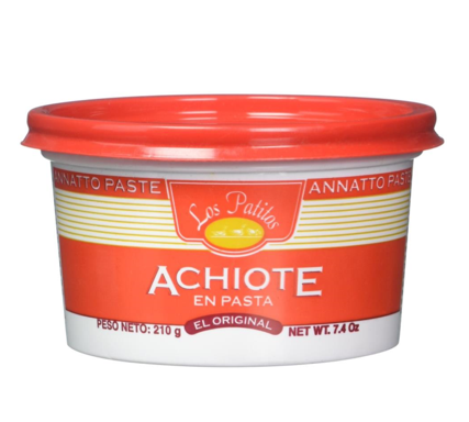 Achiote en pasta Marca Los Patitos Cremera 210 g