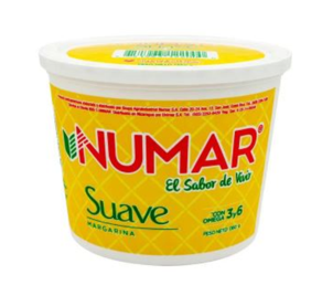 Margarina suave, Marca Numar, Cremera 1360 g