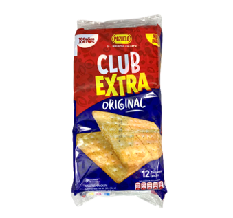 Galleta club extra, Marca Pozuelo, Paq.12 UNDS 25 g c/u