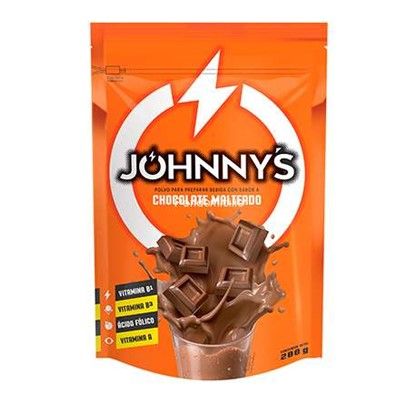 Bebida en polvo chocolate Marca Johnny's Empaque 200 g