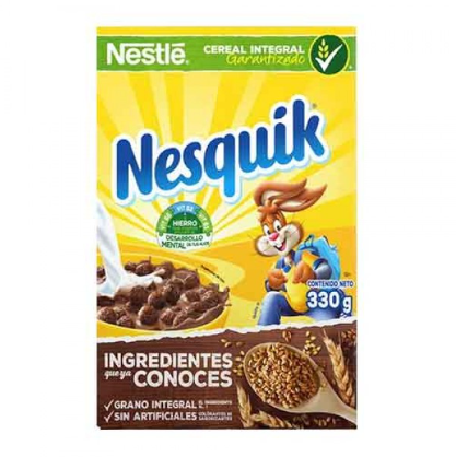 Cereal nesquick, Marca Nestlé, Empaque 230 g