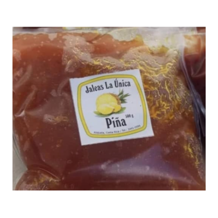 Jalea piña, Marca La Única, Empaque 200 g