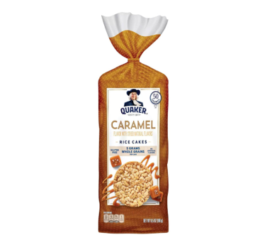 Galletas de Arroz Tostado con Caramelo Quaker 186g