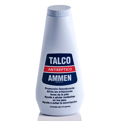 Talco Antiseptico Ammen 313 g