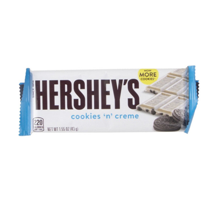 Chocolate Cream Barra hershey's 