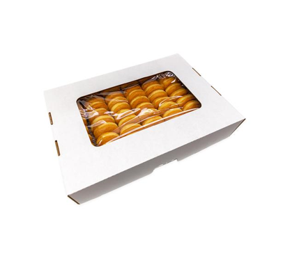 Caja de Donas Sencillas, 60 Unidades.