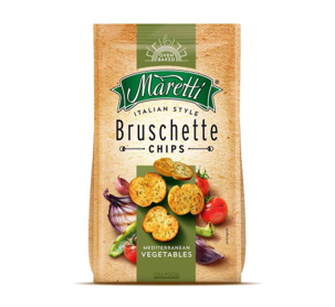 Tostada Meditarranea Maretti Bruschette chips 85