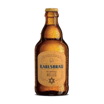 Cerveza Karlsbrau Helles 5.0%  bot 330mL