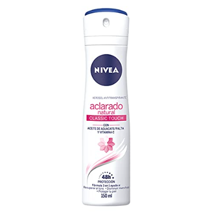 Desodorante nivea aclar natu. spray touch