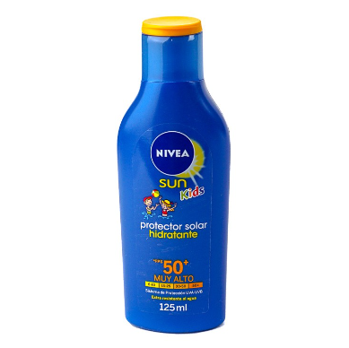 Bloqueador Solar Nivea Kids FPS 50 125 mL