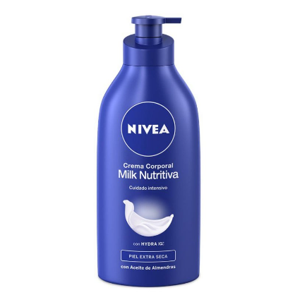 Crema Coporal  Milk Nutritiva  Nivea  625mL