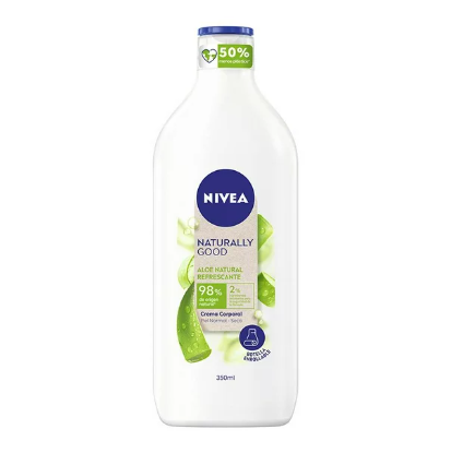 Crema Nivea Aloe Natural Referscante 350ml 