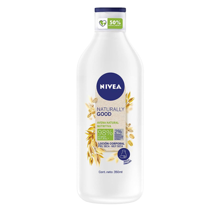 Crema Nivea Natural avena 350mL