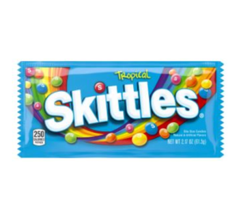 Confite skittles original 61.5g