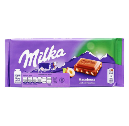 Chocolate Milka Avellana, 100g