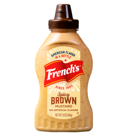 Mostaza  French´s Spice Brown  Squeeze 226g