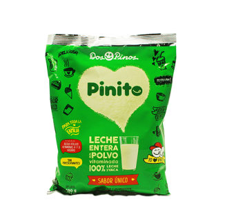 Leche en polvo pinito, Marca Dos Pinos, Bolsa Laminada 400 g