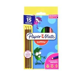 Lápices de Color Paper Mate, 15 U