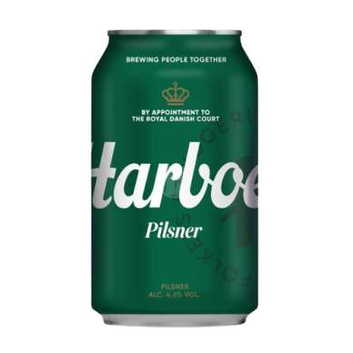 Cerveza Pilsner Harboe Lata 330mL