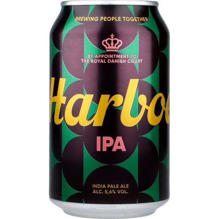 Cerveza Import. Harboe IPA lata 330ml 5.6%