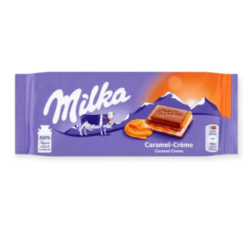 Chocolate Milka Caramel-Creme 100g