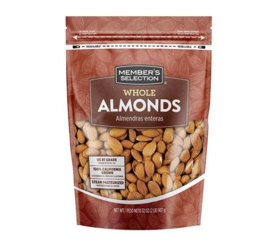 Almendras Enteras Member´s Selection 907g