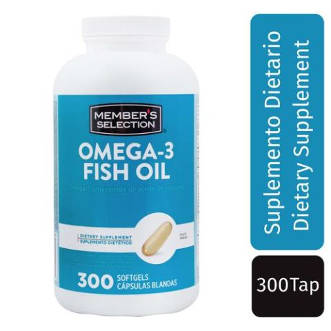 Omega-3 de Aceite de Pescado, Member's Selection, 300U