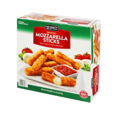 Dedos de Queso Mozzarella Sticks Members Selection Caja 2.04 kg