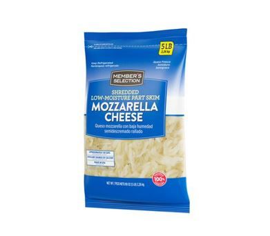 Queso Mozzarella Rallado 2.26 kg