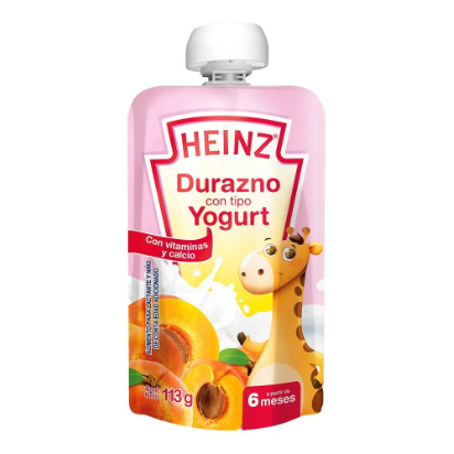 Yogurt Durazno Heinz 113g