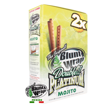 Boleta Blunt Wrap Mojito 2 x