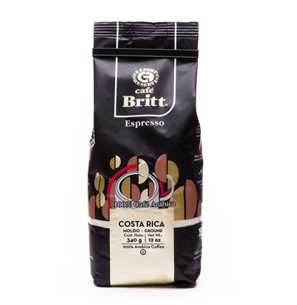 Cafe Britt Espresso Molido Bolsa 340g