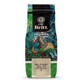 Café en grano orgánico Bajo la sombra Britt 300g