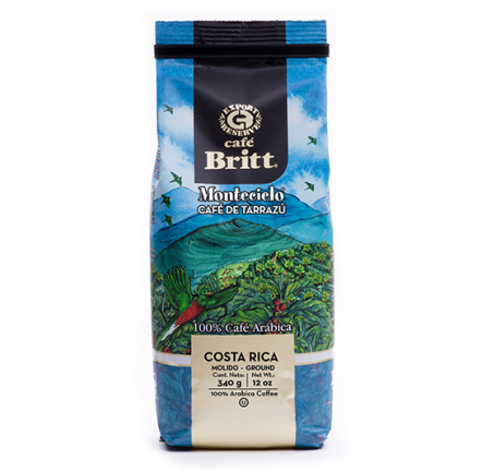 Café Britt Tarrazú Montecielo 100% Arábica 340g