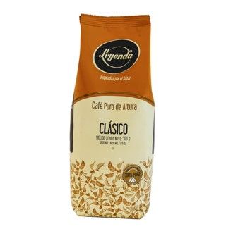 Café Leyenda Molido Clásico, Bolsa 800g