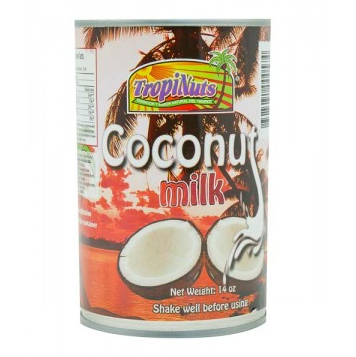 Leche de Coco TropiNuts lata 405g