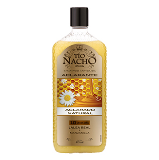 Shampoo Tio Nacho Jalea Real Aclarado Natural 415m