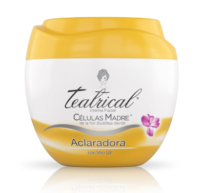 Crema Facial Teatrical Aclaradora 100g