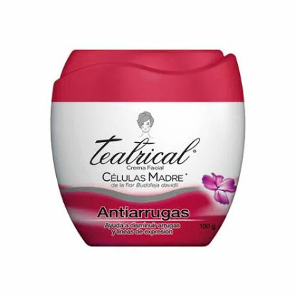 Crema Facial Teatrical Antiarrugas  100g