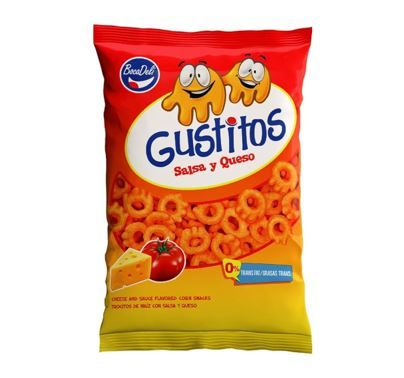 Snack Gustitos Sasa y Queso Marca Boca Deli 93 g