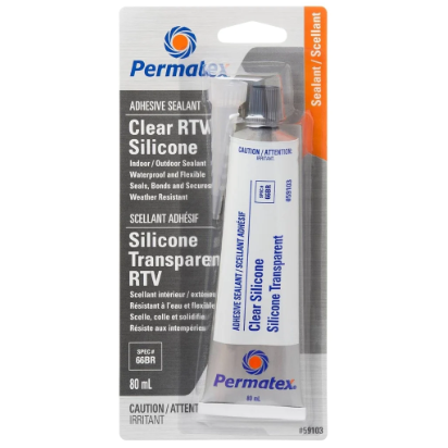 Silicon transparente RTV Permatex 