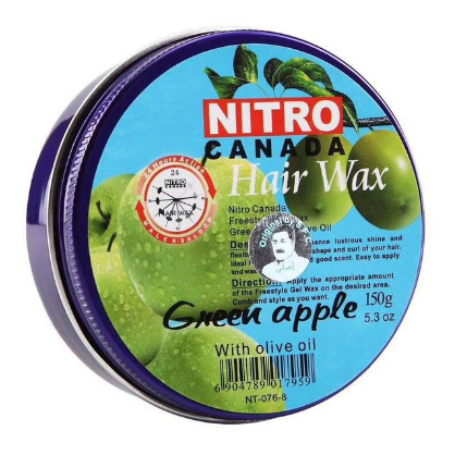 Cera para cabello Manzana verde Nitro envase 150g