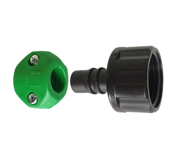 Conector hembra manguera con gaza sirena