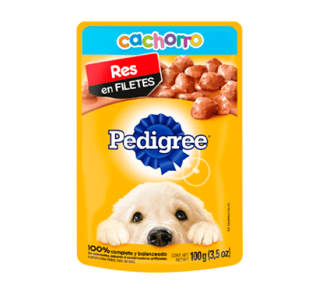 Pedigree Cachorro Res 100g