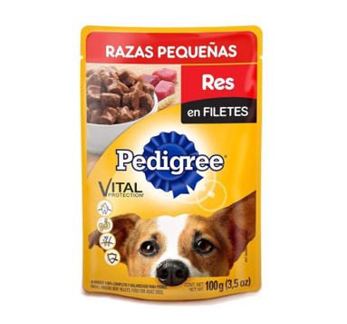 Pedigri Razas Pequeñas Res 100g