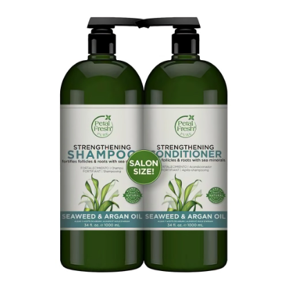 Shampoo/Acondicionador Algas y Aceite de Argan, Petal Fresh 1000ml