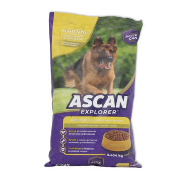 Alimento para perro Ascan Adulto 0.454kg