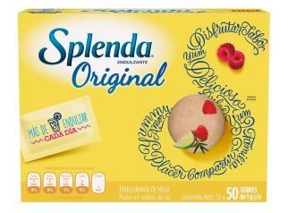 Endulzante Splenda caja 50 Sobres