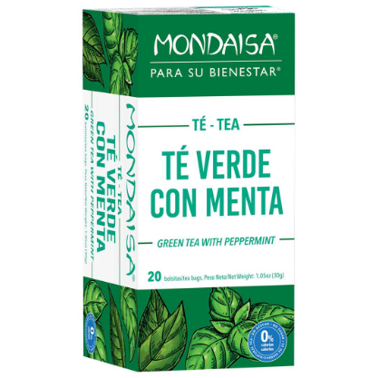 Te verde con menta Mondaisa 20 unid